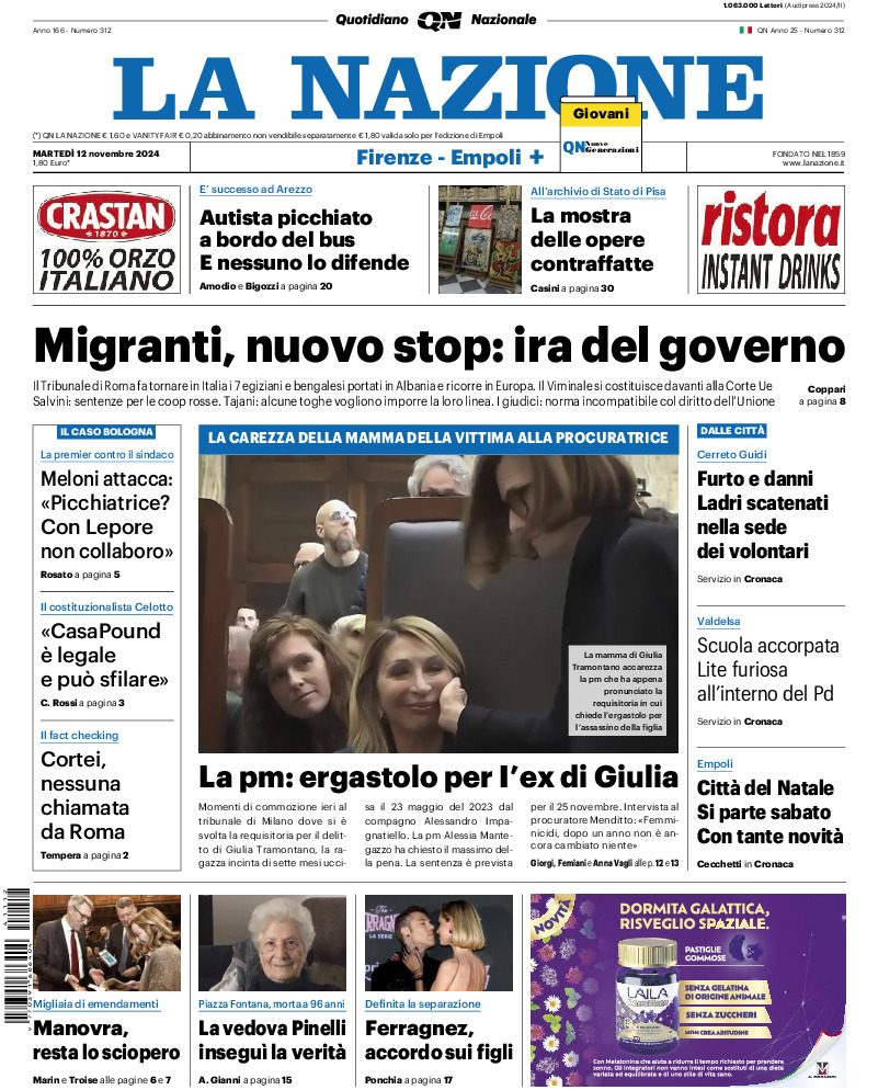 Prima-pagina-la nazione-edizione-di-oggi-20241112